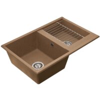 Кухонная мойка Акватон Делия 78 DBL (терракотовый)