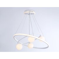 Подвесная люстра Ambrella light Comfort FL66321/1+4 WH (белый)