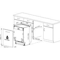 Встраиваемая посудомоечная машина BEKO BDIN38530A