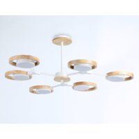 Люстра средней высоты Ambrella light FL51615/6 WH/LW