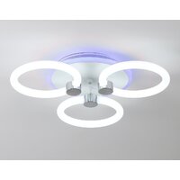 Припотолочная люстра Ambrella light Acrylica FA3838/3 WH (белый)