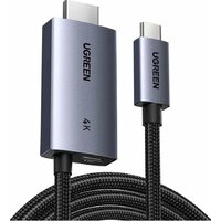 Кабель Ugreen CM675 HDMI - USB Type-C 55330 (2 м, черный)
