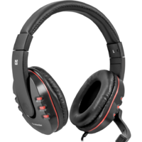 Наушники Defender Warhead G-160 (черный/красный)