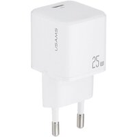 Сетевое зарядное Usams CC289 25W GaN (белый)