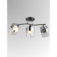 Люстра средней высоты Aitin Pro НПБ 02-3x60-101 K2117/3 (черный/хром)