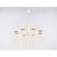 Подвесная люстра Ambrella light TR4917/8 WH/GD