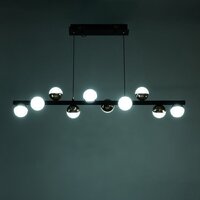 Подвесная люстра BayerLux Рикардо 10385949 (черный/золото)