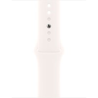 Умные часы Apple Watch Series 10 42 мм (алюминиевый корпус, розовое золото/легкие румяна, спортивный силиконовый ремешок S/M)