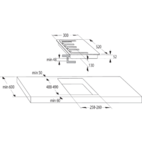 Варочная панель Gorenje GC321B