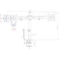 Кронштейн для монитора Arm Media LCD-T42