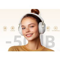 Наушники QCY H3 Pro (бежевый)