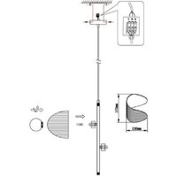 Подвесная люстра Omnilux OML-52406-02