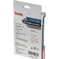 USB-хабы и док-станции Buro BU-HUB7-1.0-U2.0