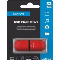 USB Flash Maxvi SF 32GB (красный)