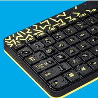 Офисный набор Logitech MK240 Nano 920-008198 (черный)