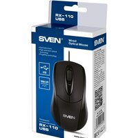 Мышь SVEN RX-110 USB (черный)