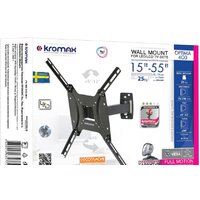 Кронштейн для телевизора Kromax OPTIMA-403 (черный)