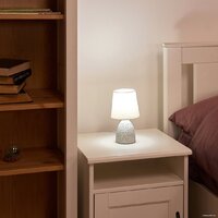 Настольная лампа Uniel UML-B301 E14 LIGHT GREY UL-00010751