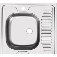 Кухонная мойка Ukinox STD600.600-5C 0LS (с сифоном)