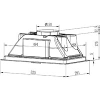 Кухонная вытяжка Evelux Amanda 60 B
