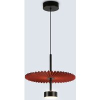 Подвесная люстра Ambrella LH72613 BK/RD (черный/красный)