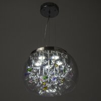 Подвесная люстра BayerLux Сифора 9222864 (хром)