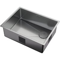 Кухонная мойка ZorG Zerox 59 U / IF Side SF Steel