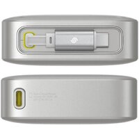 Внешний аккумулятор Baseus Free2Pull Power Bank with Retractable Cable 30W 10000mAh (серый)