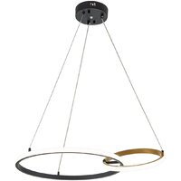 Подвесная люстра Escada Relation 10230/2LED (Black/Gold)