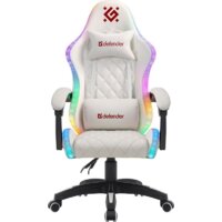 Игровое (геймерское) кресло Defender Energy (белый)
