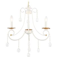 Подвесная люстра Ambrella light TR4915/3 WH/GD
