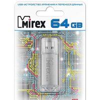 USB Flash Mirex Unit Silver 64GB [13600-FMUUSI64]