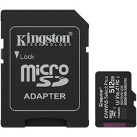 Карта памяти Kingston Canvas Select Plus microSDXC 512GB SDCS3/512GB (с адаптером)