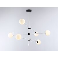 Подвесная люстра Ambrella light Traditional TR2512/6 WH/BK