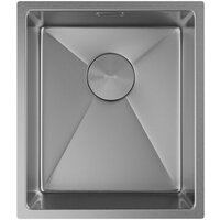 Кухонная мойка ZorG Zerox 38 U / IF Steel