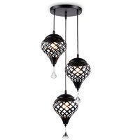 Подвесная люстра Ambrella light Traditional TR8444/3 BK (черный)