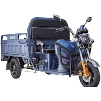 Грузовой электроскутер Rutrike Дукат 1500 60V1000W (синий)