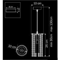 Подвесная люстра Lightstar 795324