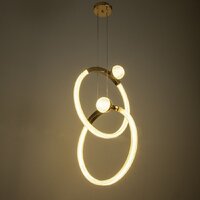 Подвесная люстра BayerLux Ланел 9216959 (золото)