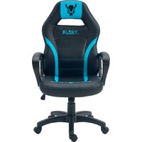 Игровое (геймерское) кресло FLOKY Vibe Aqua-Black