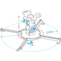 Кронштейн для проектора Holder PR-103 (черный)