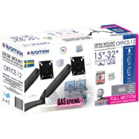 Кронштейн для монитора Kromax OFFICE-12 (черный)