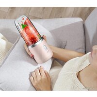 Портативный блендер Deerma DEM-NU05 Pink