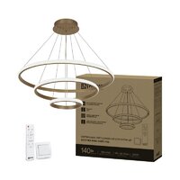 Подвесная люстра In Home Estetika Ring-140RC-3GL 4690612062488