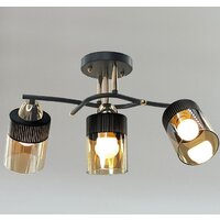 Люстра средней высоты Aitin Pro НПБ 02-3x60-101 9131/3 (золото/черный)