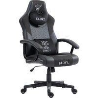 Игровое (геймерское) кресло FLOKY Huginn Black (черный)
