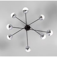 Люстра средней высоты Евросвет Nuvola 70129/8 (хром)
