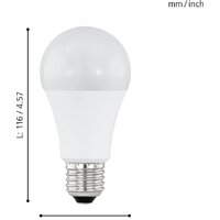 Светодиодная лампочка Eglo 11847 SENSOR А60 10W (E27) Ø60 2700K 806lm