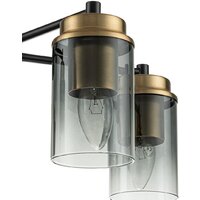 Люстра средней высоты Escada 2118/5P (Black/Brass)