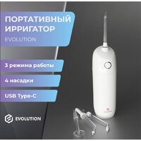 Ирригатор  Evolution WF-01 + Электрическая зубная щетка Enchen T501 (серый)